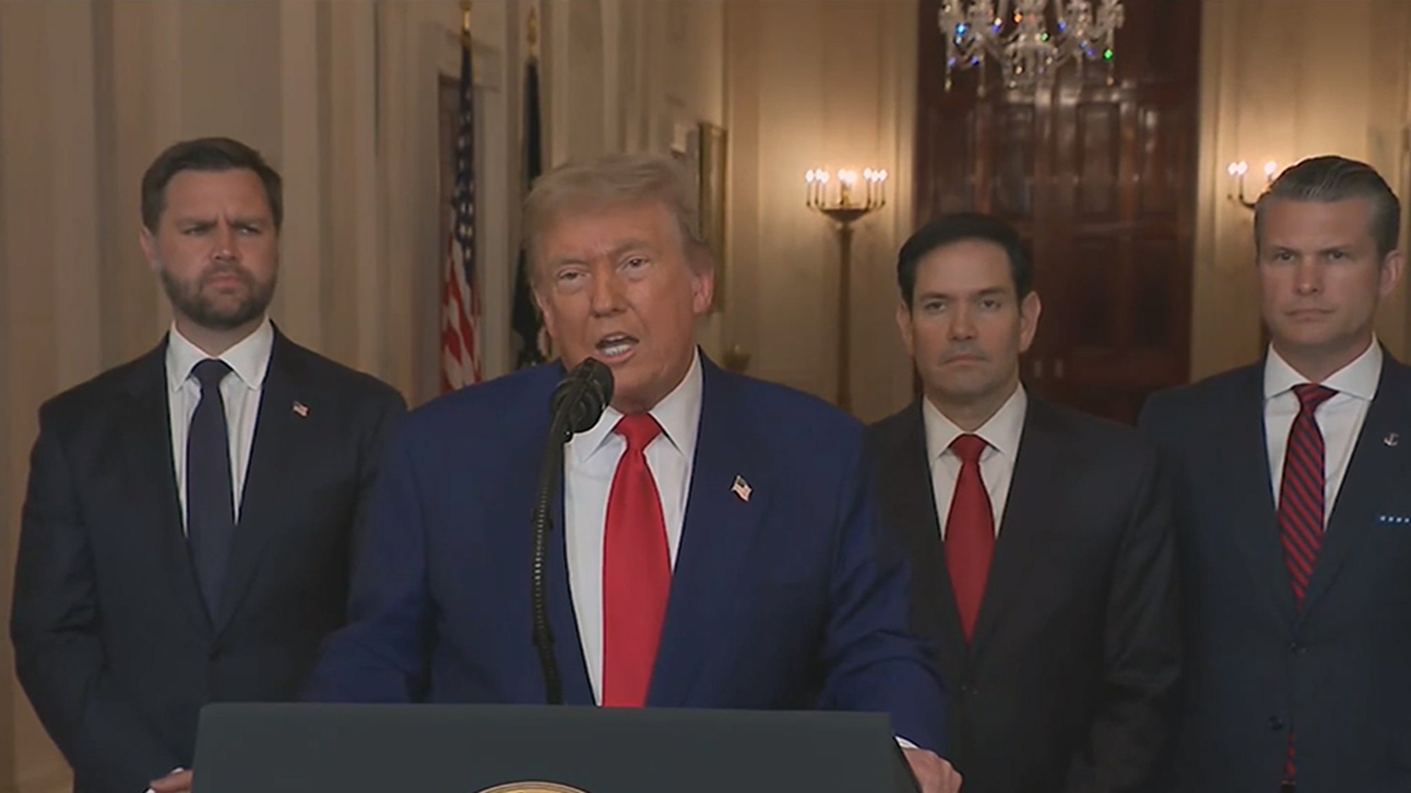 President Donald Trump Promises Future Attacks If Iran Doesn’t ‘Make Peace’