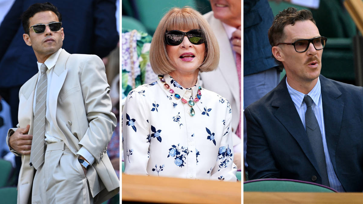 Everyone in the Royal Box at Wimbledon 2025 today