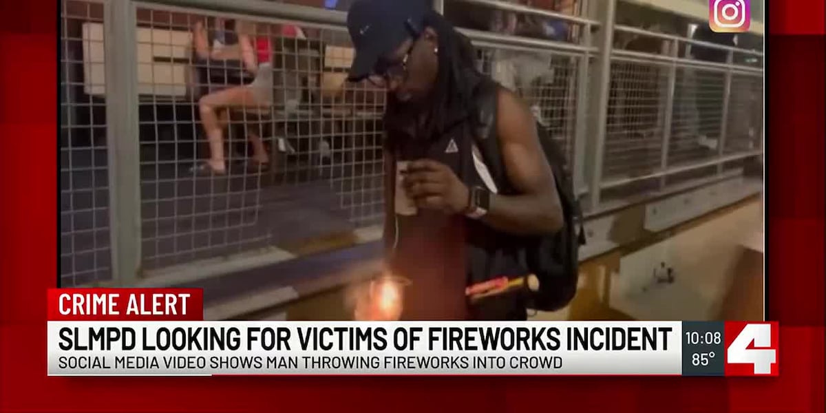 SLMPD searching for victims of firework video