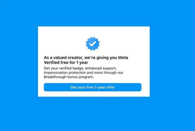 Meta’s Gifting Meta Verified to Selected Creators