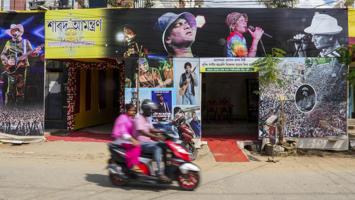 Zubeen Garg’s death casts shadow on Durga Puja festivity in Assam