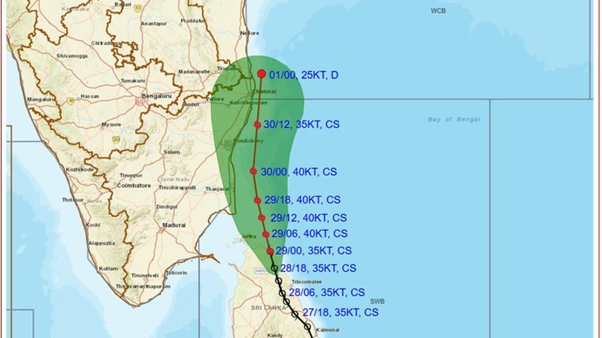 Cyclone Ditwah: Not much rain in A.P. till Saturday afternoon