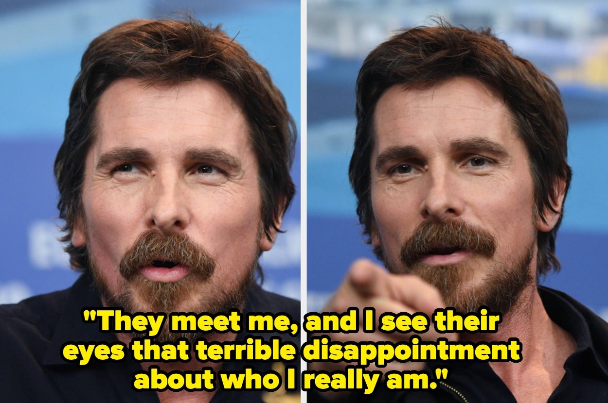 Christian Bale Explained Why He's A "Disappointment" In Person, And Fans Are Calling Him "Real As F*ck"